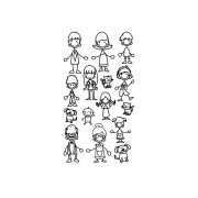 Adesivo-famiglia-decorazione-removibile-15pz