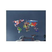 Adesivi murali Maps cartina geografica