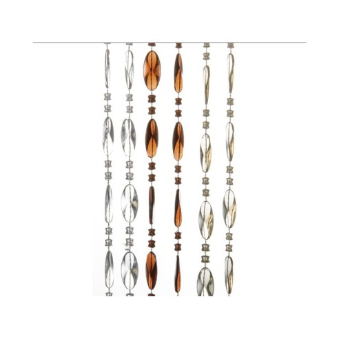 Tenda-Perlina-in-plastica-Verdelook-bronzo