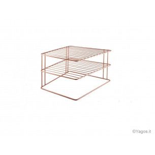 Mensola-angolare-salvaspazio-Metaltex-Palio-Copper-rame