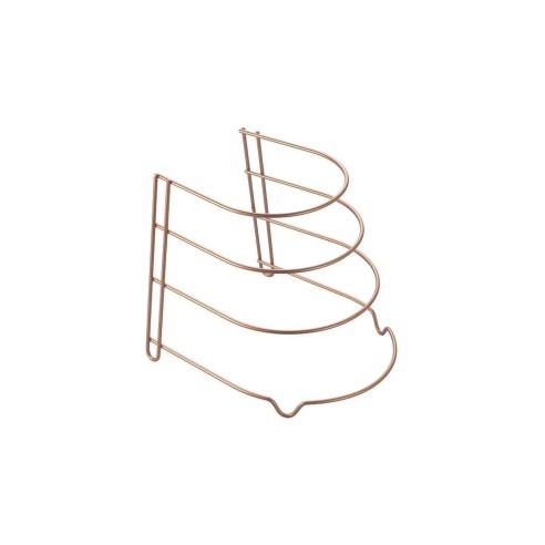 Portapadelle-verticale-salvaspazio-Metaltex-Canyon-Copper-rame