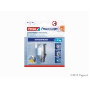 Striscia-biadesiva-removibile-Tesa-Powerstrips-Waterproof-Large