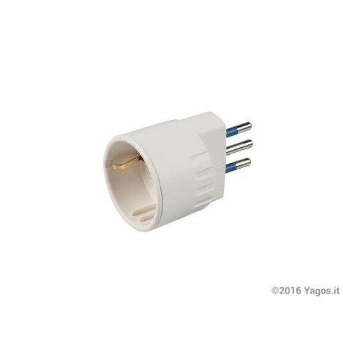 Adattatore-spine-standard-italiano-10A-e-tedesco-16A-Poly-Pool