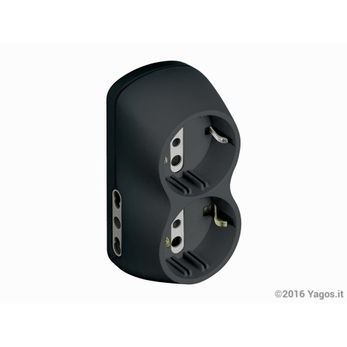 Adattatore-16A-B4-con-2-prese-bipasso-2-prese-P30-Bticino
