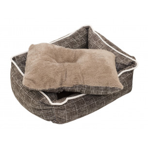 Cuccia-in-tessuto-per-cani-e-gatti-9061-con-cuscino 2