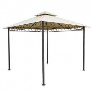 Gazebo-giardino-Lux-3x3m-tetto-antivento