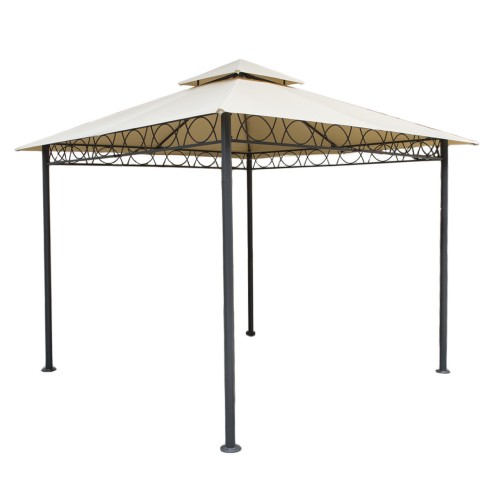 Gazebo-giardino-Lux-3x3m-tetto-antivento