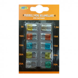 Fusibili mini bilamellari assortiti Saife