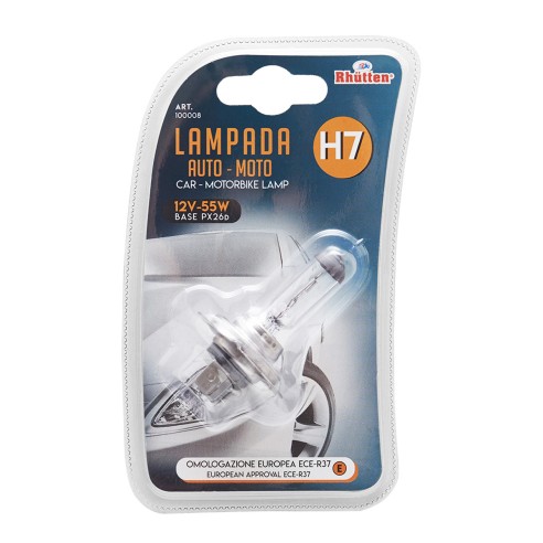 Lampada alogena H7 12 V 55 W