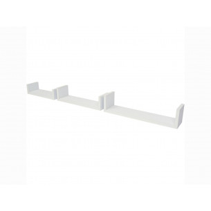 Set-mensole-U-3pz-bianco-duraline