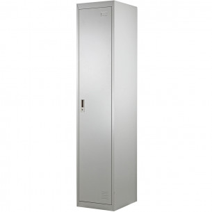 Armadietto spogliatoio in metallo ad 1 anta 40x45x180 cm