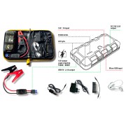 Avviatore emergenza Power Bank al Litio 12V Fast