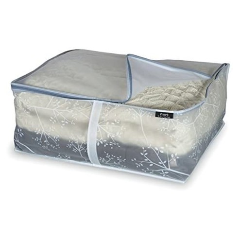 Custodia coperte L 55x45xH25 cm Domopak Living Bon Ton