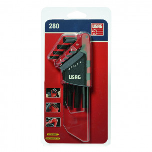 Set chiavi maschio brugola esagonale 280 N/S9 2