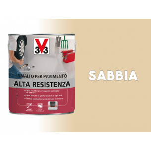 Vernice per pavimento in cemento Alta Resistenza V33 2