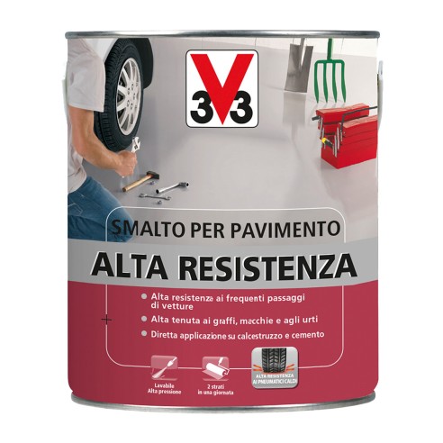 Vernice per pavimento in cemento Alta Resistenza V33