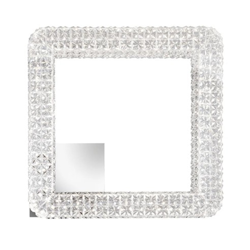 Applique Soledad LED metacrilato trasparente 40x40cm