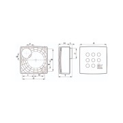 Aspiratore aeratore centrifugo da condotto Micro 100