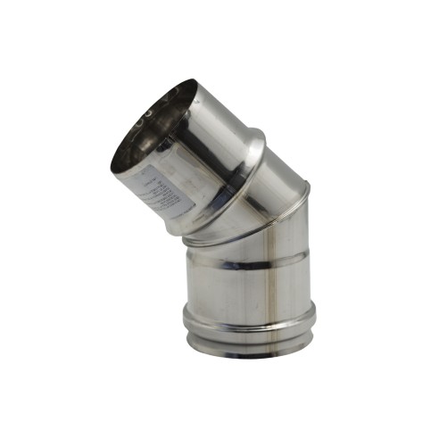 Gomito curva inox 45 gradi AISI 316