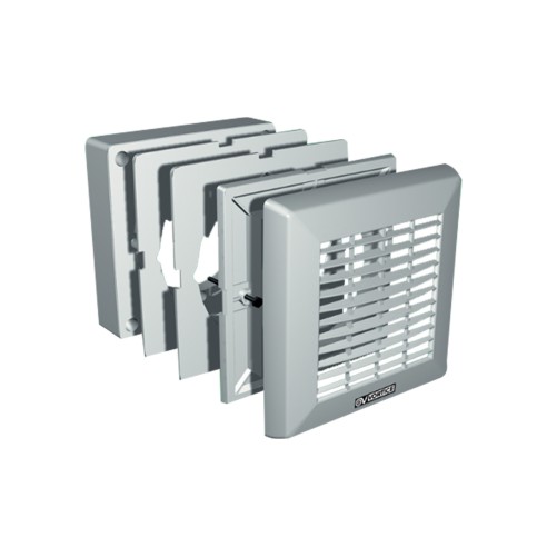 Kit installazione aspiratore aeratore su vetro finestra