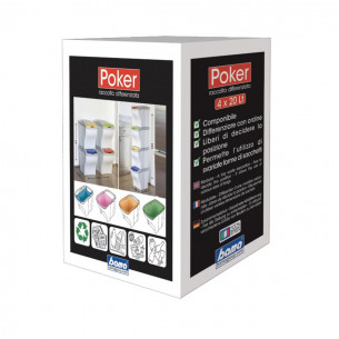 Pattumiera-raccolta-differenziata-Poker-set-4pz 2