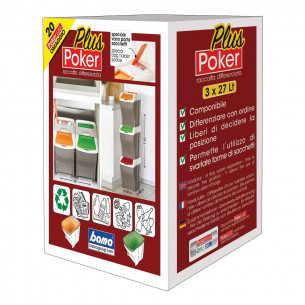 Pattumiera-raccolta-differenziata-Poker-Plus-set-3pz 2