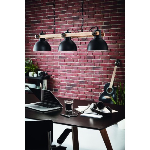 Lampada-sospensione-Lubenham-1xE27-nero