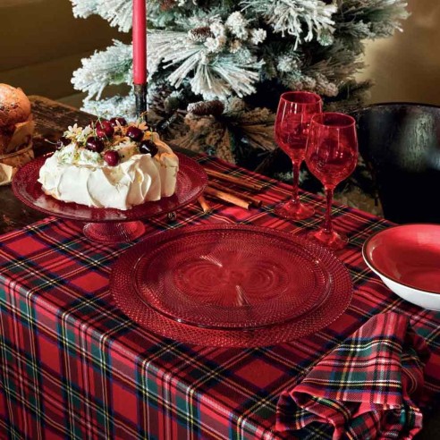 Tovaglia-rettangolare-cotone-rosso-tognana