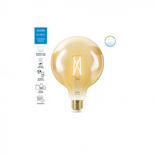 Lampadina-LED-globo-filamento-ambra-G125-E27-WiFi 2