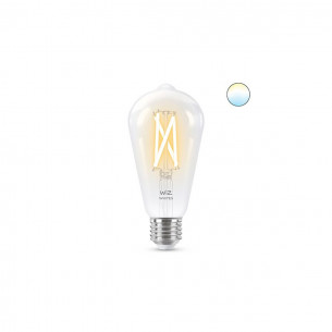 Lampadina-LED-a-goccia-filamento-trasparente-ST64-E27-WiFi