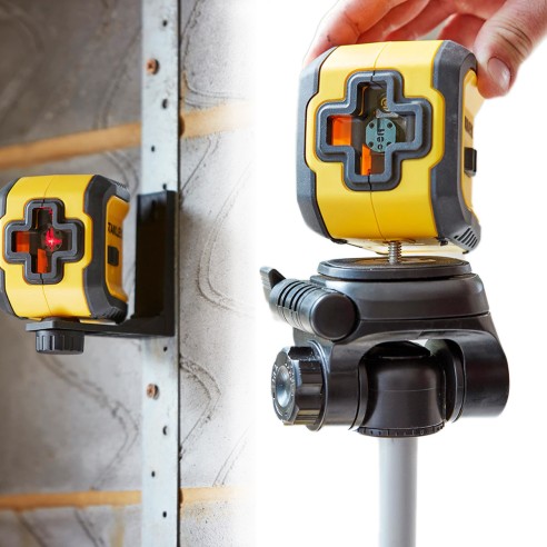 Livella-laser-a-croce-raggio-rosso-autolivellante-C-Line-Stanley-STHT77611-0-specifiche