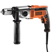 Trapano a percussione a 2 velocità meccaniche 910W Black Decker KR911K