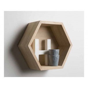 Mensola-legno-Esagono-naturale-duraline 2