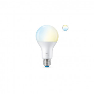 Lampadina a goccia LED A67 luce bianca regolabile E27 WiFi WiZ