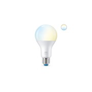 Lampadina a goccia LED A67 luce bianca regolabile E27 WiFi WiZ