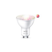 Lampadina LED RGB GU10 luce colorata e bianca dimmerabile WiFi WiZ Signify