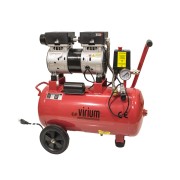 Compressore aria elettrico silenziato a secco 24 L 750W 8 Bar Virium OF750-24L