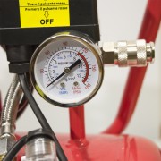 Compressore aria elettrico silenziato a secco 24 L 750W 8 Bar Virium OF750-24L manometro