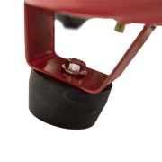 Compressore aria elettrico silenziato a secco 24 L 750W 8 Bar Virium OF750-24L tampone antivibrazione