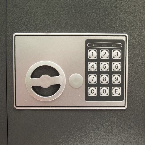 Cassaforte-muro-elettronica-con-ripiano-tastierino