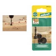 Set arresti profondità per trapano punte per legno 3pz utilizzo contenuto Wolfcraft