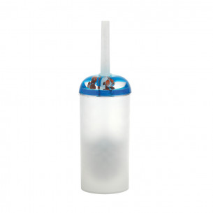 Gedy Pyxis scopino bagno bianco/blu
