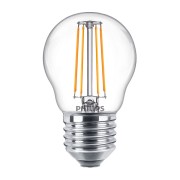 Lampadina LED filamento a sfera E27 P45 40 W Philips