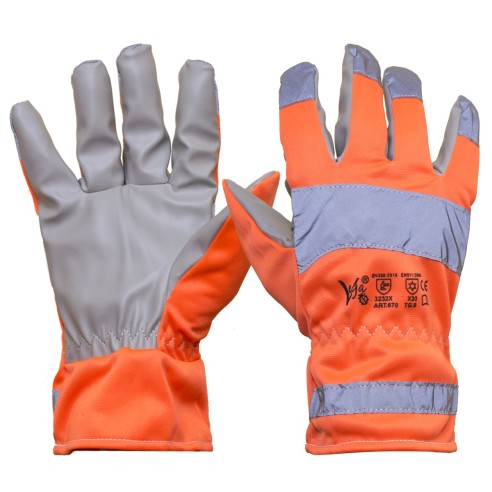 Guanti-da-lavoro-invernali-alta-visibilità-Vega-H670