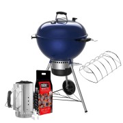 Kit Barbecue Master Touch Ocean Deep Blue con accessori