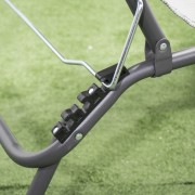 Lettino-sdraio-pieghevole-grigio-nero-bianco-casa-collection-dettaglio