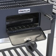 Barbecue-carbone-carbonella-FirePlus-Trolley-cassetto-brace