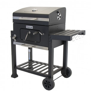 Barbecue-carbone-carbonella-FirePlus-Trolley 2