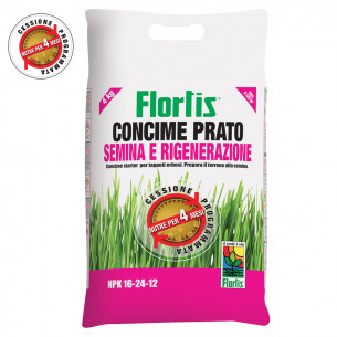 Concime granulare prato semina e rigenerazione Flortis