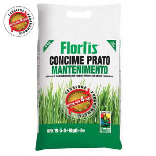 Concime granulare prato mantenimento effetto rinverdente Flortis 4kg
